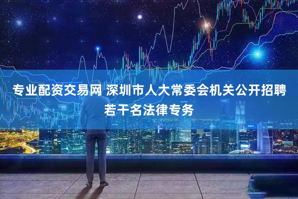 专业配资交易网 深圳市人大常委会机关公开招聘若干名法律专务